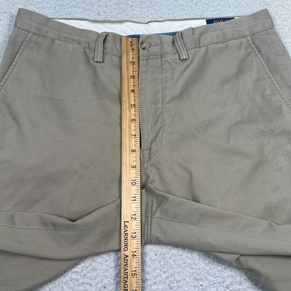 Polo Ralph Lauren Pants Men 34x31 Classic Fit The‎ Polo Chino Twill Khaki Pony - Picture 9 of 15